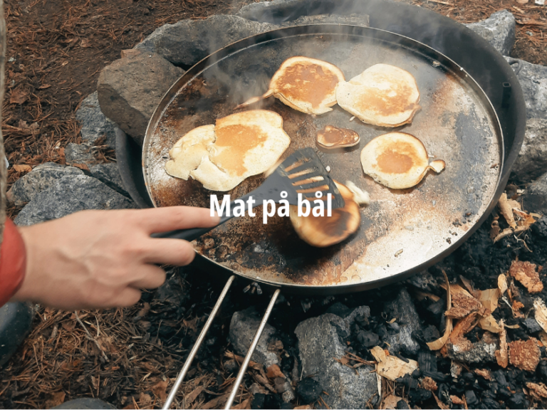 Valgfag mat på bål