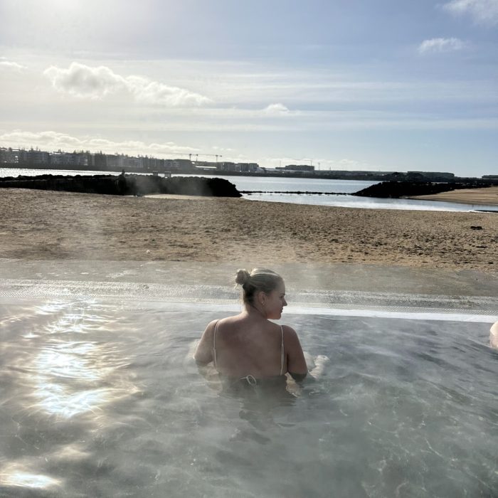 Island, Reykjavik, varm kilde
